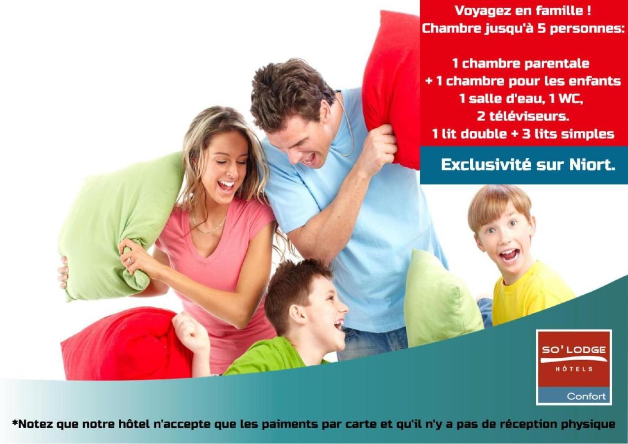 So'Lodge Niort A83 La Creche Eksteriør bilde